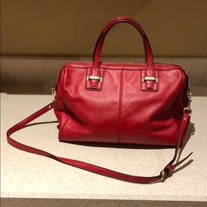 Coach Red Handbag